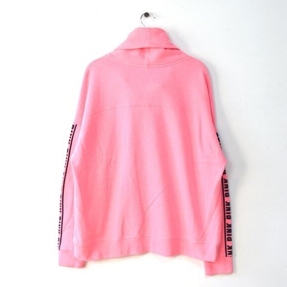 2/$30 Victoria’s Secret PINK Cowl Turtleneck Sweatshirt Long Sleeve Pullover - Picture 3 of 6
